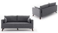 Диван Trendy Bella Grey 81x85x177cm GTR003130 фото №3 — интернет-магазин Desire.md
