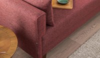 Диван Trendy Bella Claret Red 81x85x208cm GTR003216 фото №3 — интернет-магазин Desire.md