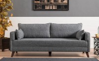 Диван Trendy Bella Grey 81x85x208cm GTR003218 фото №1 — интернет-магазин Desire.md