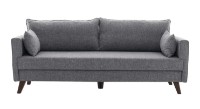 Диван Trendy Bella Grey 81x85x208cm GTR003218 фото №6 — интернет-магазин Desire.md