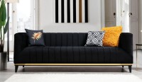 Canapea Trendy Bellino Black 89x75x222cm GTR003221 imaginea #1 — magazin online Desire.md