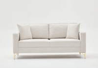 Canapea Trendy Berlin Cream/Gold 180x91x83cm GTR003137 imaginea #3 — magazin online Desire.md