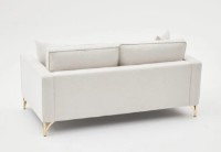 Canapea Trendy Berlin Cream/Gold 180x91x83cm GTR003137 imaginea #6 — magazin online Desire.md