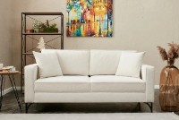 Canapea Trendy Berlin Cream/Black 180x91x83cm GTR003136 imaginea #1 — magazin online Desire.md