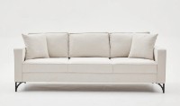 Диван Trendy Berlin Cream/Black 220x91x83cm GTR003224 фото №3 — интернет-магазин Desire.md