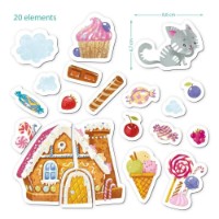Joc educativ Dodo Sweet-Toothed Сat 20pcs (200233) imaginea #1 — magazin online Desire.md