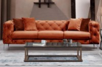 Canapea Trendy Como Orange 90x73x237cm GTR003241