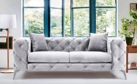 Canapea Trendy Como Light Grey 197x90x73cm GTR003140