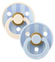 Suzeta BIBS Baby Blue/Dusty Blue Mix 6-18m 2pcs (5713795267538)