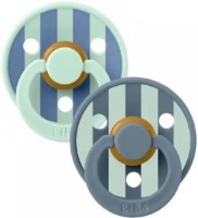 Suzeta BIBS Block Nordic Mint Petrol 0-6m 2pcs (11022102)