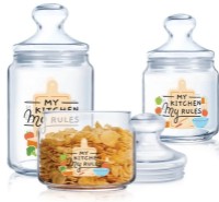 Банки для хранения Luminarc My Kitchen My Rules (V6755) 3pcs
