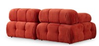 Canapea Trendy Doblo L1-1R Red 100x200x80cm GTR003146 imaginea #4 — magazin online Desire.md