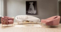 Canapea Trendy Eses Left Pink 120x85x255cm GTR003259 imaginea #3 — magazin online Desire.md