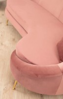 Canapea Trendy Eses Right Pink 120x85x255cm GTR003261 imaginea #4 — magazin online Desire.md