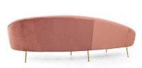 Canapea Trendy Eses Right Pink 120x85x255cm GTR003261 imaginea #5 — magazin online Desire.md