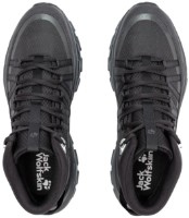Bocanci pentru bărbați Jack Wolfskin Wild Hike Texapore Mid M Black, s.47 imaginea #4 — magazin online Desire.md