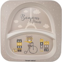 Набор посуды для кормления Canpol Babies Bonjour Paris Begie (9/227) фото №2 — интернет-магазин Desire.md