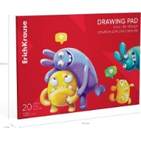 Album pentru desen Erich Krause Jolly Friends A4 (54590) imaginea #2 — magazin online Desire.md