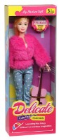 Păpușa New World Delicate Fashion Fuchsia (880269)