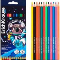 Набор цветных карандашей Erich Krause Kids Space Animals (54598) 12pcs фото №2 — интернет-магазин Desire.md