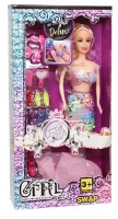 Păpușa New World Deluxe Girl Rainbow 29cm (DXF2989)