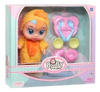 Păpușa New World Lovely Baby Yellow 25cm (JFB1173)