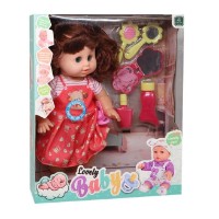 Păpușa New World My Little Friend Red Dress (KT144B)