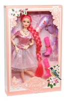 Păpușa New World Pink Dress 28cm (DXF2919)