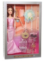 Păpușa New World Shine Fashion Girl Light Pink Dress (DXF2953)