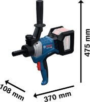 Строительный миксер Bosch GRW 18V-120 (B06011C2000) фото №5 — интернет-магазин Desire.md