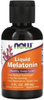 Пищевая добавка NOW Melatonin Liquid 59ml фото №1 — интернет-магазин Desire.md