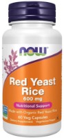 Vitamine NOW Red Yeast Rice 600mg 60cap