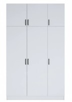 Dulap Trendy BA104 1989 White 145x239x55cm GTR001848 imaginea #3 — magazin online Desire.md