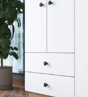 Dulap Trendy BA108 2067 Walnut/White 120x170x42cm GTR001839 imaginea #4 — magazin online Desire.md