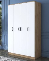 Dulap Trendy BA116 2247 Walnut/White 120x190x47cm GTR001840 imaginea #6 — magazin online Desire.md