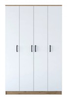 Dulap Trendy BA116 2247 Walnut/White 120x190x47cm GTR001840 imaginea #4 — magazin online Desire.md