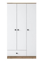Dulap Trendy BA117 2253 Walnut/White 90x170x42cm GTR001838 imaginea #4 — magazin online Desire.md