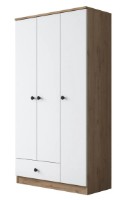 Dulap Trendy BA117 2253 Walnut/White 90x170x42cm GTR001838 imaginea #5 — magazin online Desire.md