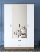 Dulap Trendy BA131 3052 Walnut/White 210x140x51.5cm GTR001846