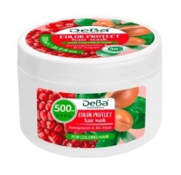 Mască pentru păr DeBa Color Protect Pomegranate&Bio Argan 500ml