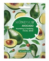 Mască pentru față Mond'Sub Avocado Nourishing&Tendering 20ml