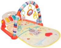 Covor joc pentru copii Kikka Boo Happy Owl Orange (31201010401) imaginea #2 — magazin online Desire.md