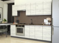 Кухонный гарнитур Yasen Мадера 2.4 Oak Kraft White
