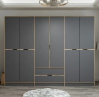 Dulap Trendy Elina 7200 Dore/Anthracit 277x208x52cm GTR004187