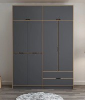 Dulap Trendy Elina 8908 Dore/Anthracit 185x253x52cm GTR004195