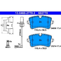 Комплект тормозных колодок ATE 13.0460-2770.2 фото №2 — интернет-магазин Desire.md