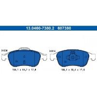 Комплект тормозных колодок ATE 13.0460-7380.2 фото №2 — интернет-магазин Desire.md