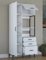 Dulap Trendy JE112 2958 White 198.6x90x40cm GTR006680 imaginea #3 — magazin online Desire.md