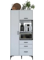 Dulap Trendy JE112 2958 White 198.6x90x40cm GTR006680 imaginea #4 — magazin online Desire.md