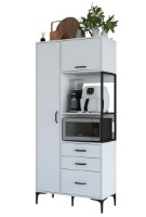 Dulap Trendy JE112 2958 White 198.6x90x40cm GTR006680 imaginea #5 — magazin online Desire.md